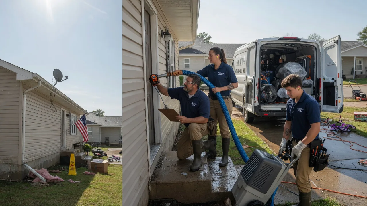 Ceiling Water Damage Restoration in Triadelphia, WV near me